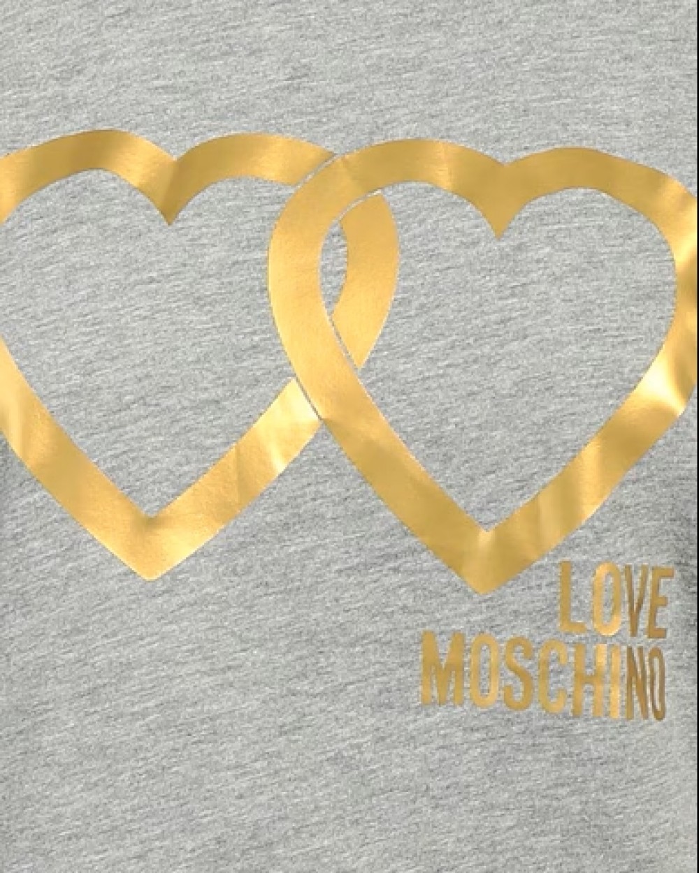 Tricou LOVE MOSCHINO dama culoare Gri W4H1922E1951