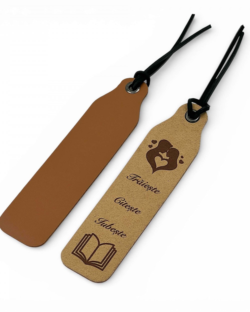 Semn de carte din piele naturală Personalizabile