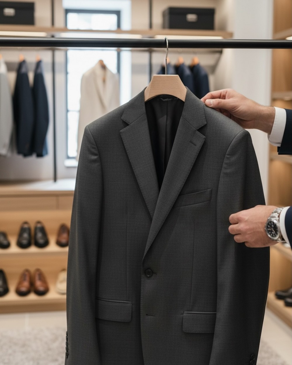 Umeras Lemn Masiv Premium TELE 9 - 70mm. umăr Umeras Lemn Masiv Premium TELE 9 - 70mm. umăr