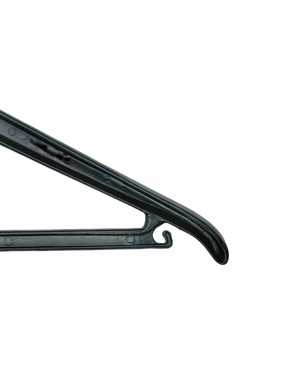 Set 10 umerașe cu bara mărimea 42cm culoare negru