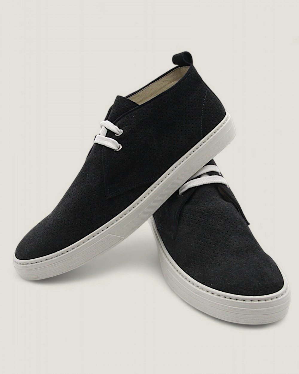 Pantofi Casual Piele Intoarsa Barbati Angelo Nardelli