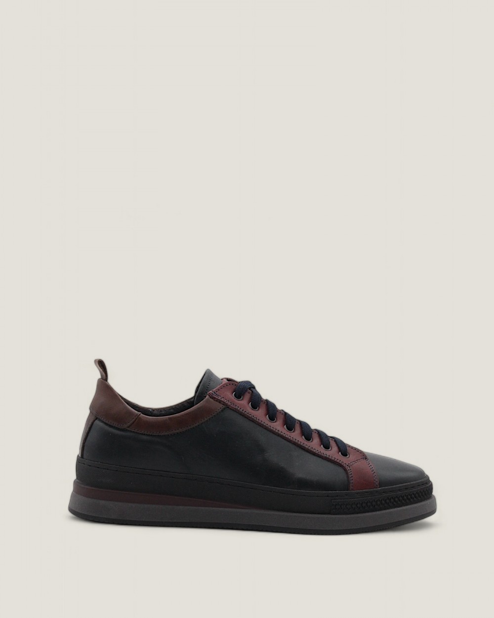 Sneakers Angelo Nardelli Barbati Piele Negri