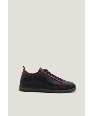 Sneakers Angelo Nardelli Barbati Piele Negri