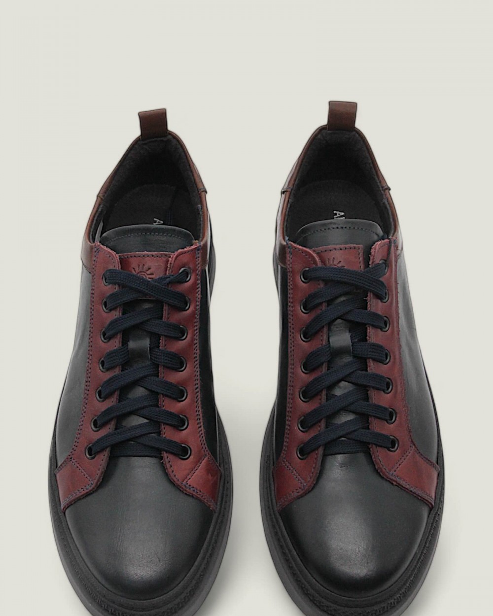 Sneakers Angelo Nardelli Barbati Piele Negri