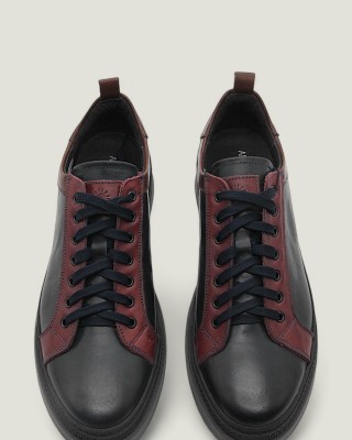 Sneakers Angelo Nardelli Barbati Piele Negri