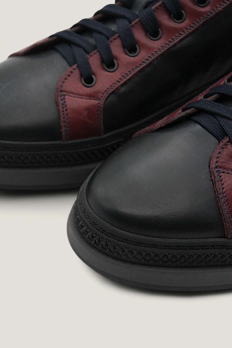 Sneakers Angelo Nardelli Barbati Piele Negri Sneakers Angelo Nardelli Barbati Piele Negri