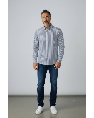 Cămașă bărbați US POLO ASSN. Dungi