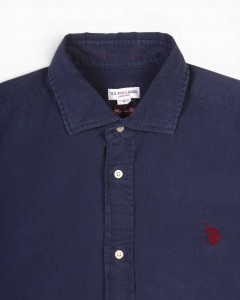 Cămașă bărbați US POLO ASSN. Bleumarin