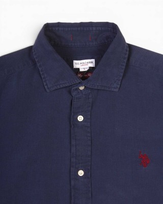 Cămașă bărbați US POLO ASSN. Bleumarin