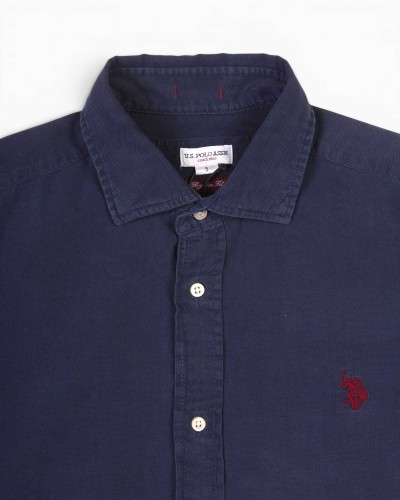 Cămașă bărbați US POLO ASSN. Bleumarin
