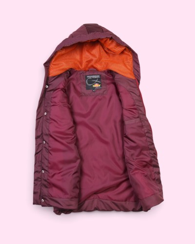 Vesta bărbați matlasată burgundy