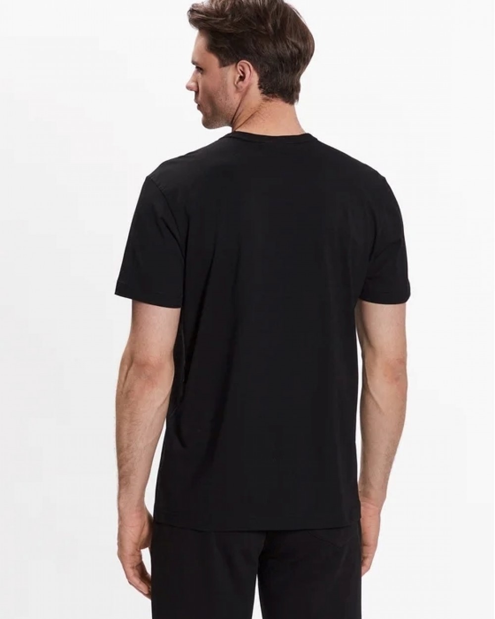 Tricou Barbati Colmar Negru Logo Frida 7559 6SH