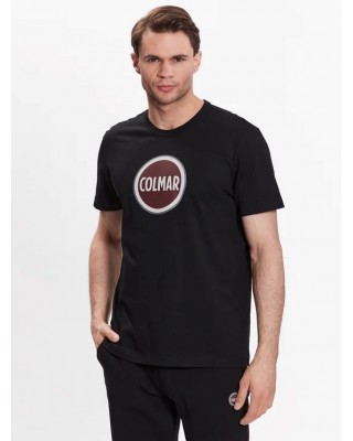 Tricou Barbati Colmar Negru Logo Frida 7559 6SH