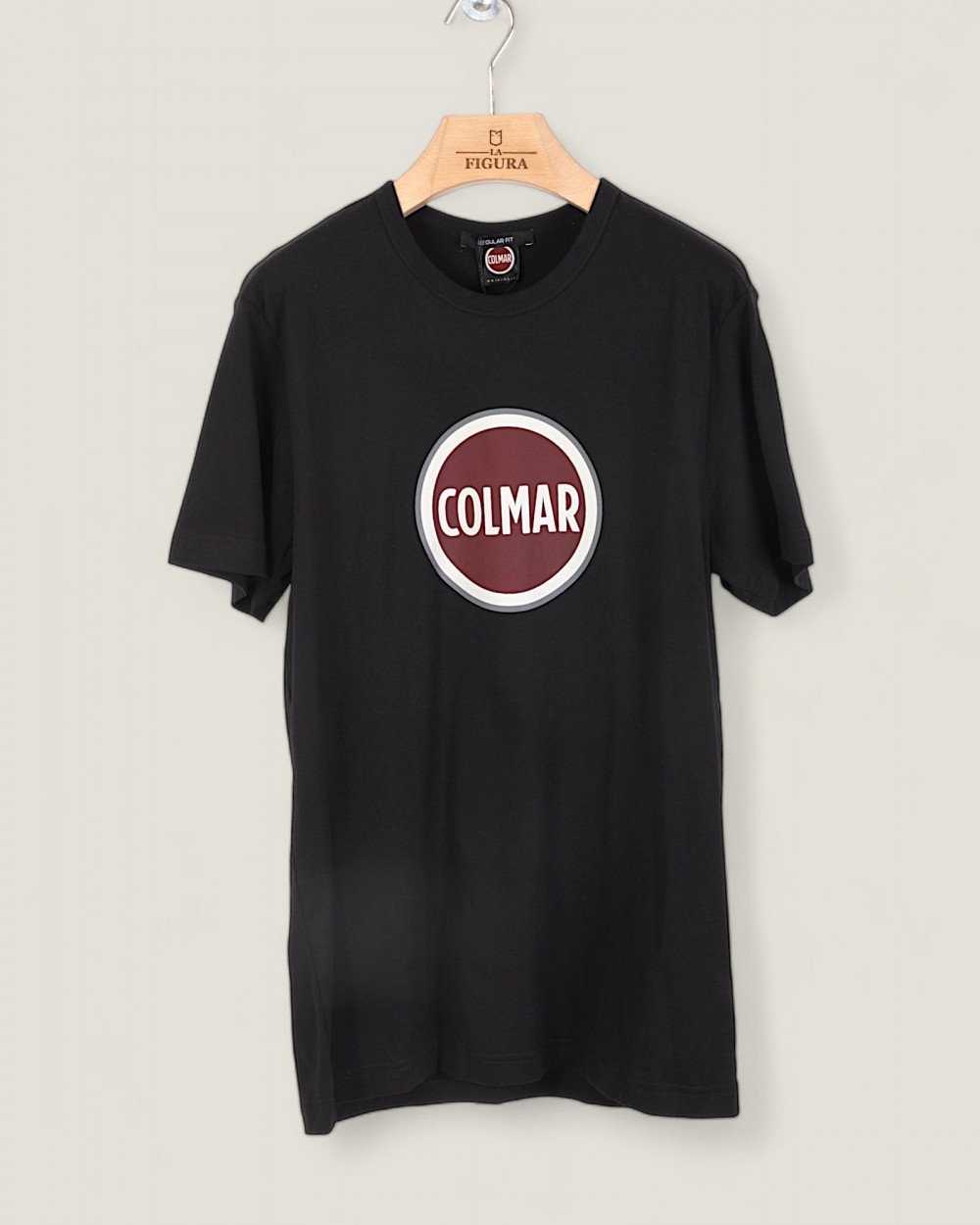 Tricou Barbati Colmar Negru Logo Frida 7559 6SH Tricou Barbati Colmar Negru Logo Frida 7559 6SH