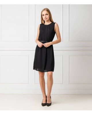 Rochie LIU JO dama, neagra fără mâneci