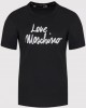 Tricou LOVE MOSCHINO dama culoare Negru W4H0618M3876