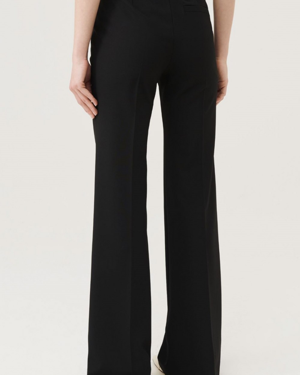 Pantaloni Marella Compozitie Lana Evazati Negri Pantaloni Marella Compozitie Lana Evazati Negri