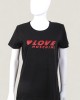Tricou LOVE MOSCHINO dama culoare Negru W4F302ME2264