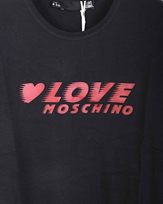 Tricou LOVE MOSCHINO dama culoare Negru W4F302ME2264 Tricou LOVE MOSCHINO dama culoare Negru W4F302ME2264