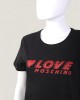 Tricou LOVE MOSCHINO dama culoare Negru W4F302ME2264