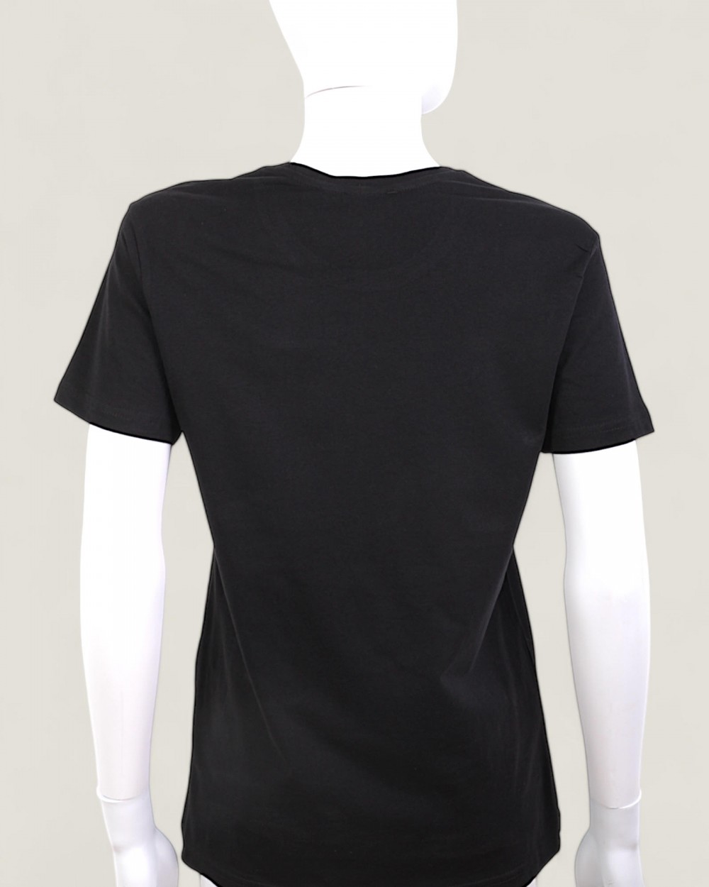 Tricou LOVE MOSCHINO dama culoare Negru si Print Auriu W4H1922E1951