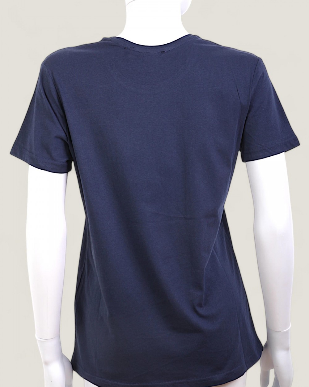 Tricou LOVE MOSCHINO dama culoare Bleumarin si Print Auriu W4H1922E1951