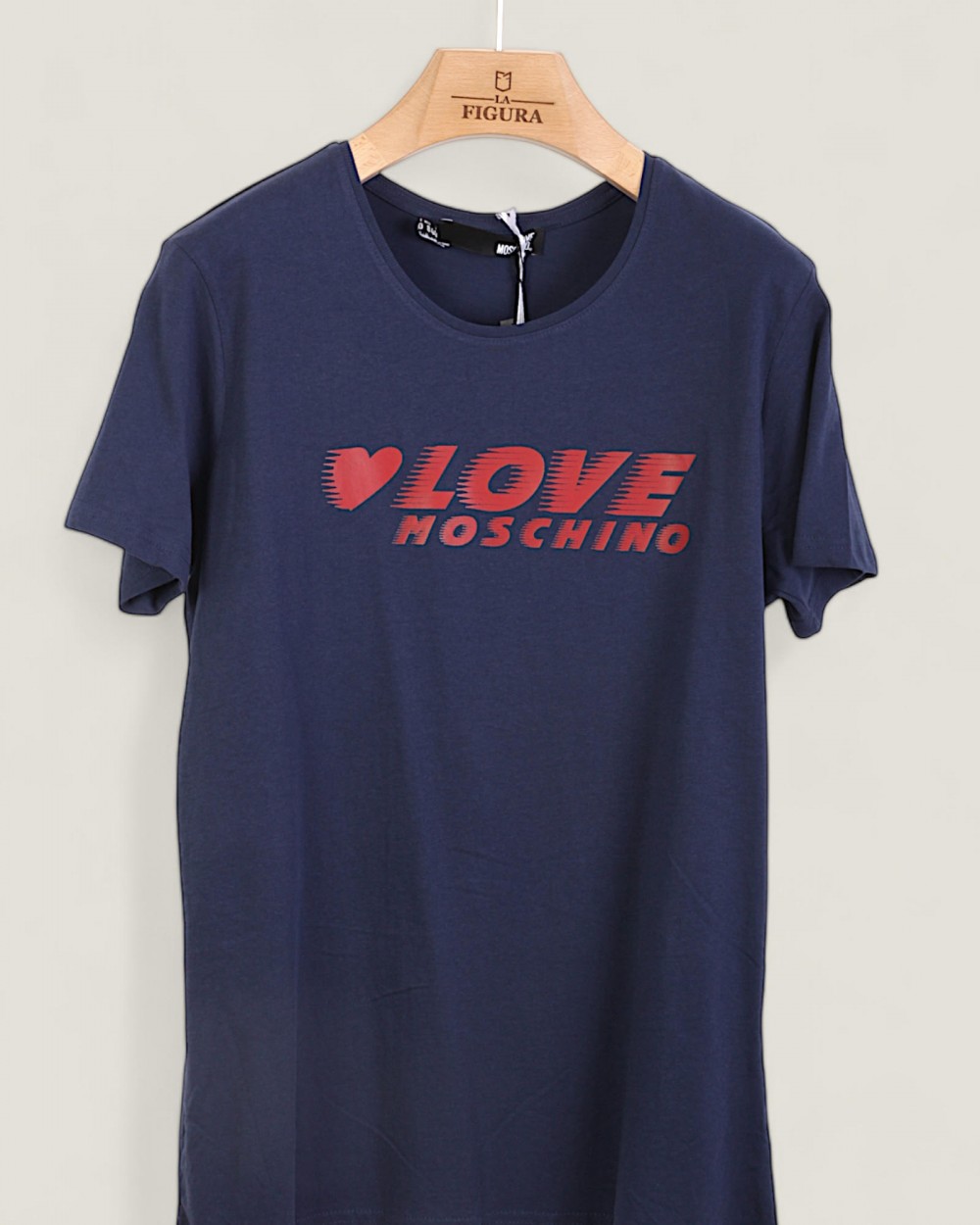 Tricou LOVE MOSCHINO dama culoare Bleumarin W4F302ME2264 Tricou LOVE MOSCHINO dama culoare Bleumarin W4F302ME2264