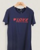 Tricou LOVE MOSCHINO dama culoare Bleumarin W4F302ME2264 Tricou LOVE MOSCHINO dama culoare Bleumarin W4F302ME2264
