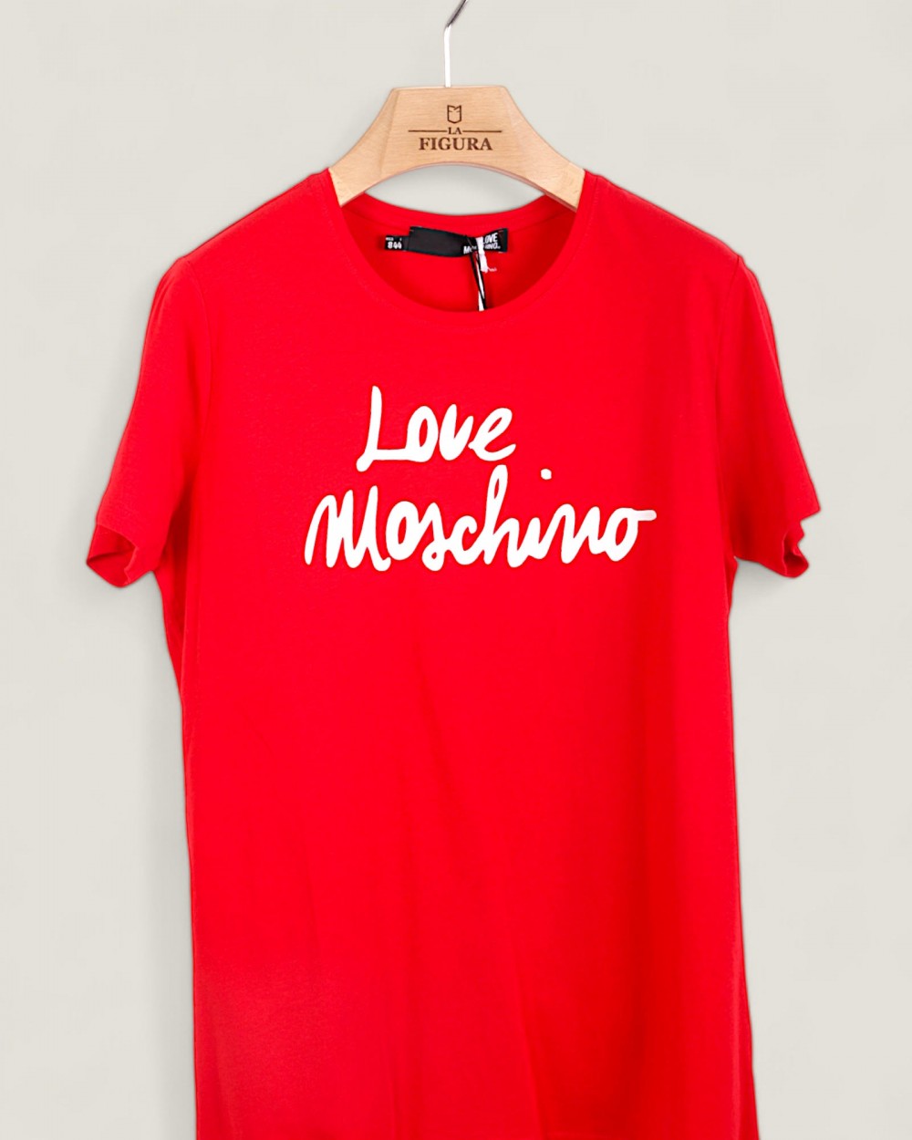 Tricou LOVE MOSCHINO dama culoare Rosu W4H0618M3876 Tricou LOVE MOSCHINO dama culoare Rosu W4H0618M3876