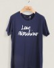 Tricou LOVE MOSCHINO dama culoare Bleumarin W4H1922E1951 Tricou LOVE MOSCHINO dama culoare Bleumarin W4H1922E1951