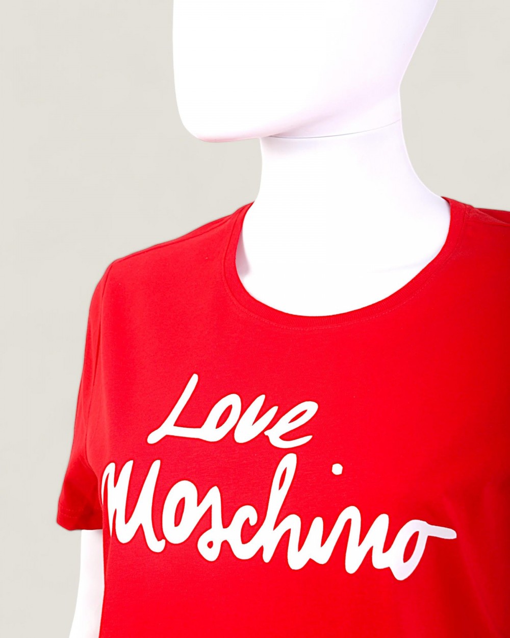 Tricou LOVE MOSCHINO dama culoare Rosu W4H0618M3876 Tricou LOVE MOSCHINO dama culoare Rosu W4H0618M3876