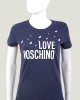Tricou LOVE MOSCHINO dama culoare Bleumarin W4F731LM3876 Tricou LOVE MOSCHINO dama culoare Bleumarin W4F731LM3876