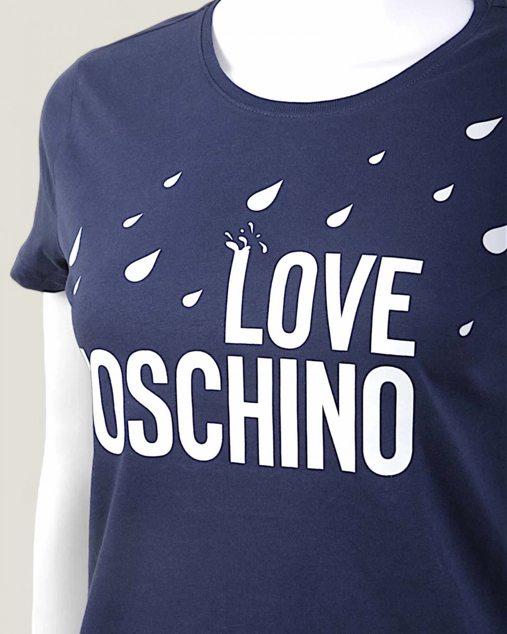 Tricou LOVE MOSCHINO dama culoare Bleumarin W4F731LM3876 Tricou LOVE MOSCHINO dama culoare Bleumarin W4F731LM3876