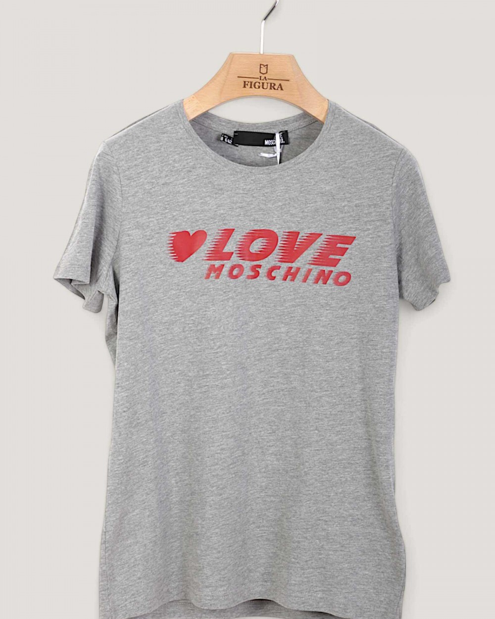 Tricou LOVE MOSCHINO dama culoare Gri W4F302ME2264 Tricou LOVE MOSCHINO dama culoare Gri W4F302ME2264