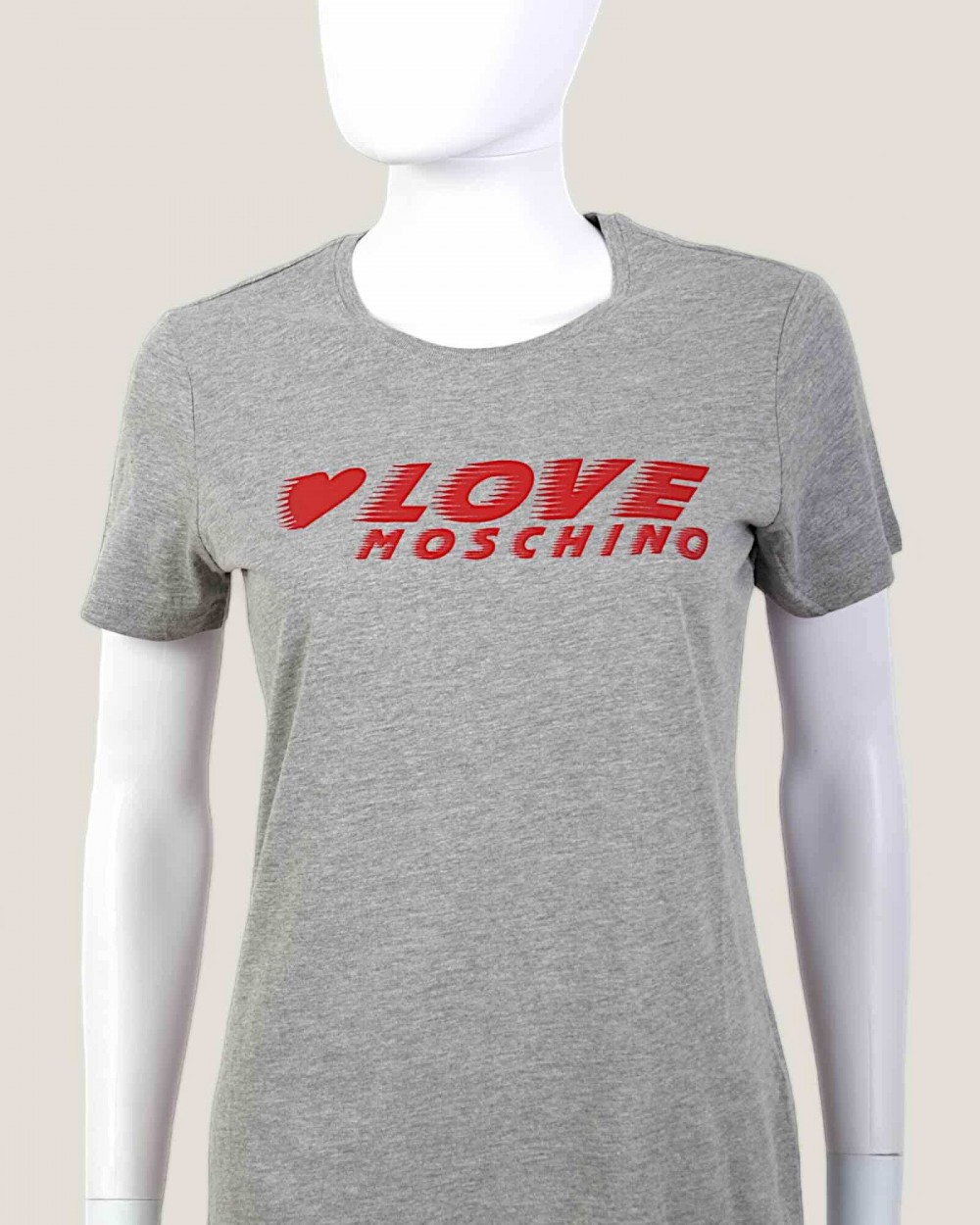 Tricou LOVE MOSCHINO dama culoare Gri W4F302ME2264 Tricou LOVE MOSCHINO dama culoare Gri W4F302ME2264