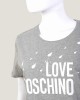 Tricou LOVE MOSCHINO dama culoare Gri W4F731LM3876 Tricou LOVE MOSCHINO dama culoare Gri W4F731LM3876