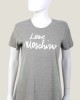Tricou LOVE MOSCHINO dama culoare Gri W4H0618M3876 Tricou LOVE MOSCHINO dama culoare Gri W4H0618M3876