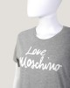 Tricou LOVE MOSCHINO dama culoare Gri W4H0618M3876 Tricou LOVE MOSCHINO dama culoare Gri W4H0618M3876