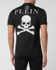 Tricou Philipp Plein Polo Barbati Negru Bumbac FABC MTK5598 PJY002N