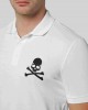 Tricou Philipp Plein Polo Barbati Alb Bumbac FABC MTK5599 PTE003N Tricou Philipp Plein Polo Barbati Alb Bumbac FABC MTK5599 PTE003N