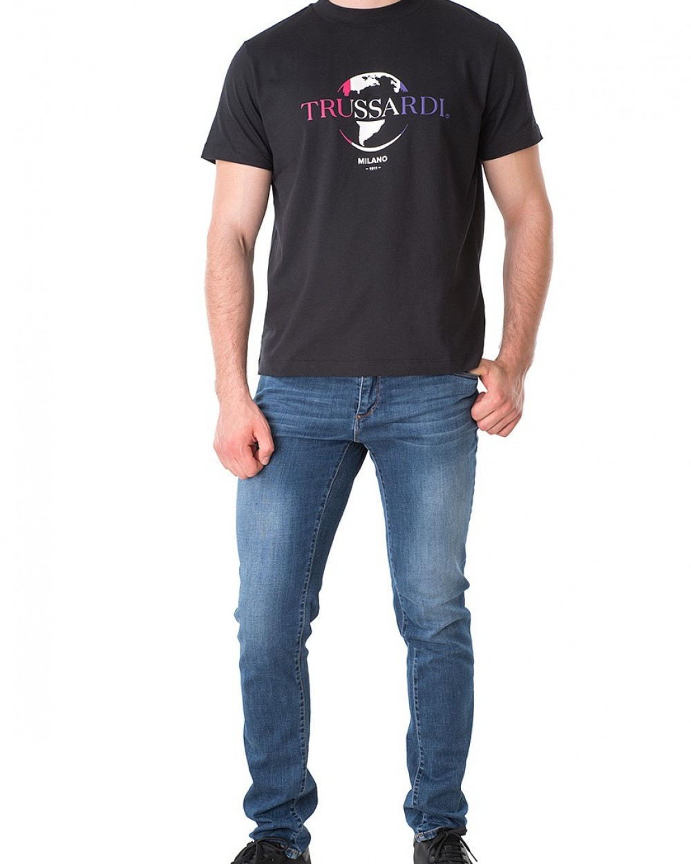 Jeans TRUSSARDI Bărbați albaștri