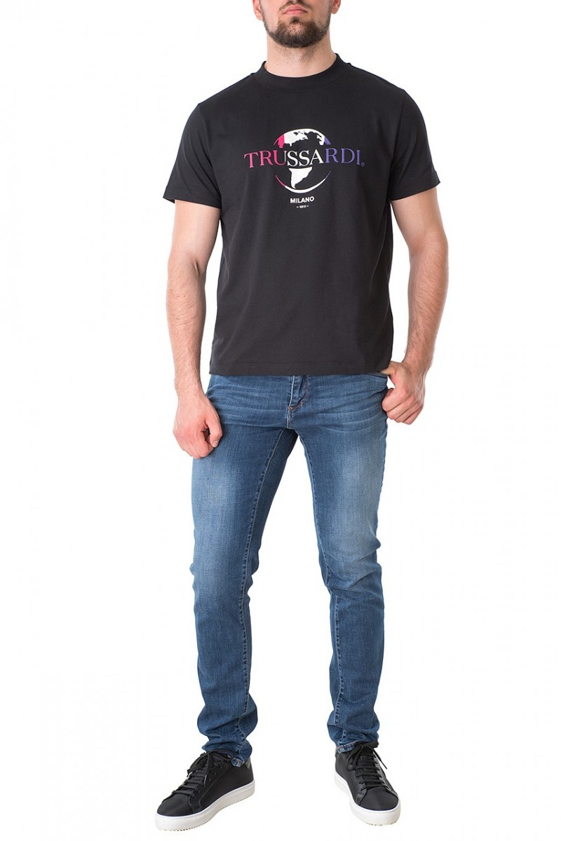 Jeans TRUSSARDI Bărbați albaștri Jeans TRUSSARDI Bărbați albaștri