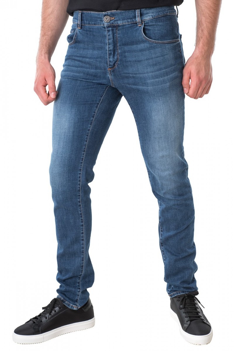 Jeans TRUSSARDI Bărbați albaștri Jeans TRUSSARDI Bărbați albaștri