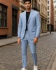 Sacou Casual Barbati Trussardi Bumbac Blue Ciel Sacou Casual Barbati Trussardi Bumbac Blue Ciel