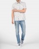 Cămașă TRUSSARDI Muslin multi Print guler Miami 
