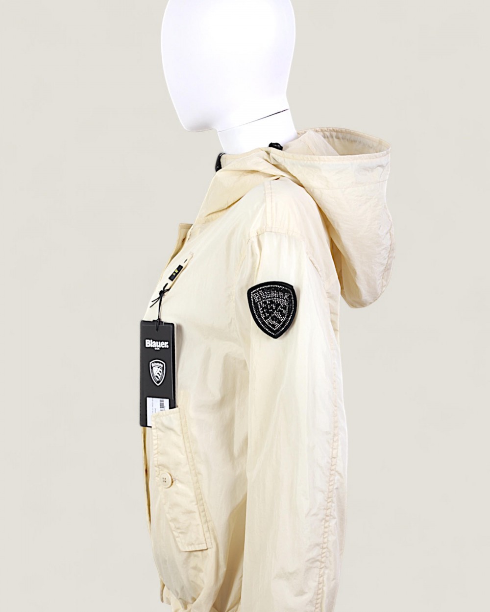 Geaca Blauer Dama Impermeabila cu Gluga Bej 