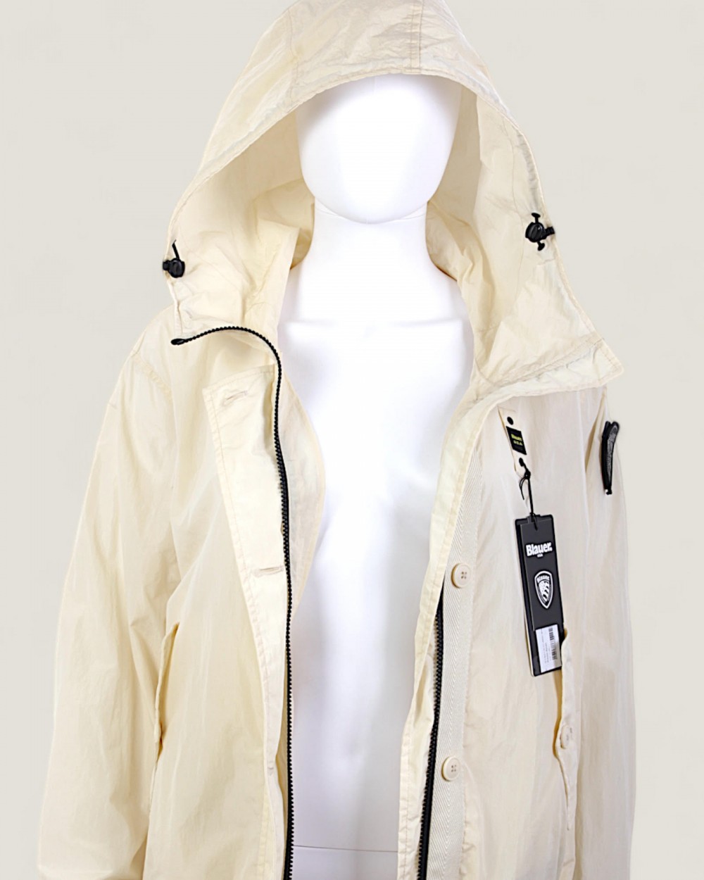 Geaca Blauer Dama Impermeabila cu Gluga Bej 