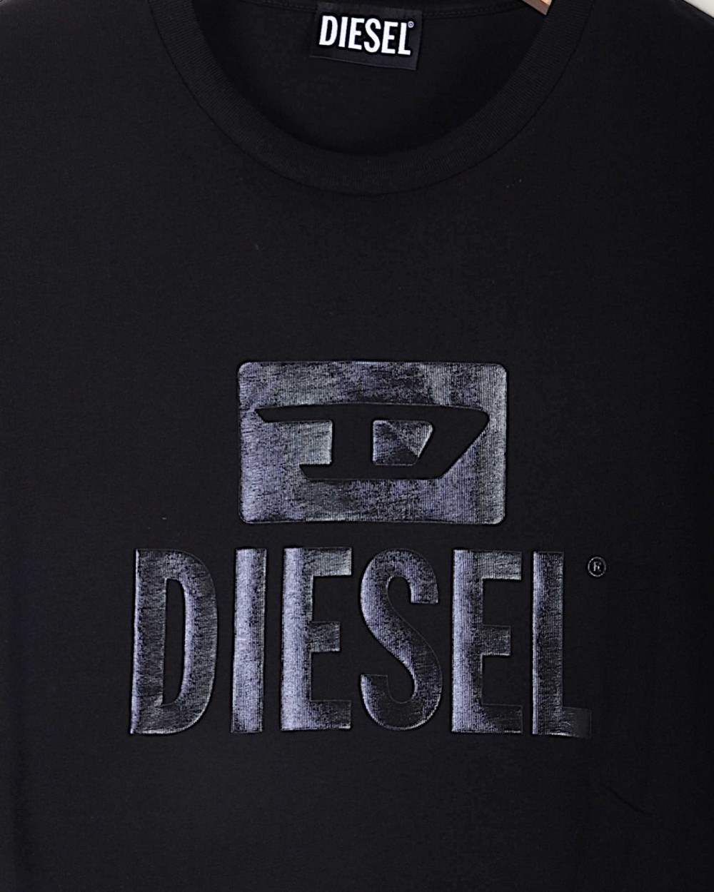 Tricou Diesel T-DIEGO TONE ON TONE Barbati Negru