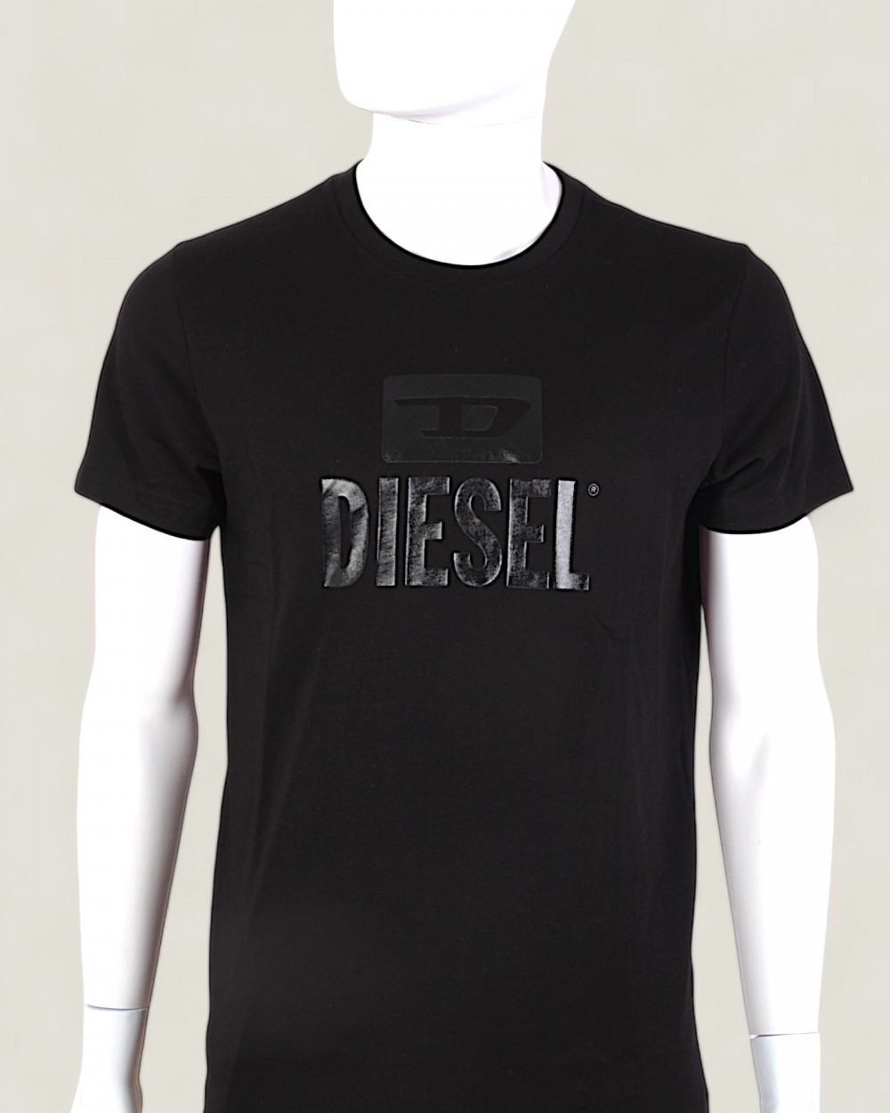 Tricou Diesel T-DIEGO TONE ON TONE Barbati Negru