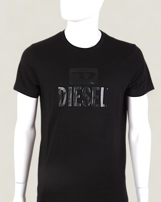 Tricou Diesel T-DIEGO TONE ON TONE Barbati Negru